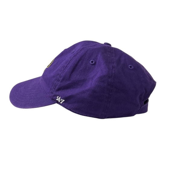 ECU Pirates ’47 Brand Purple Adjustable Baseball Hat East Carolina University - Picture 5 of 11